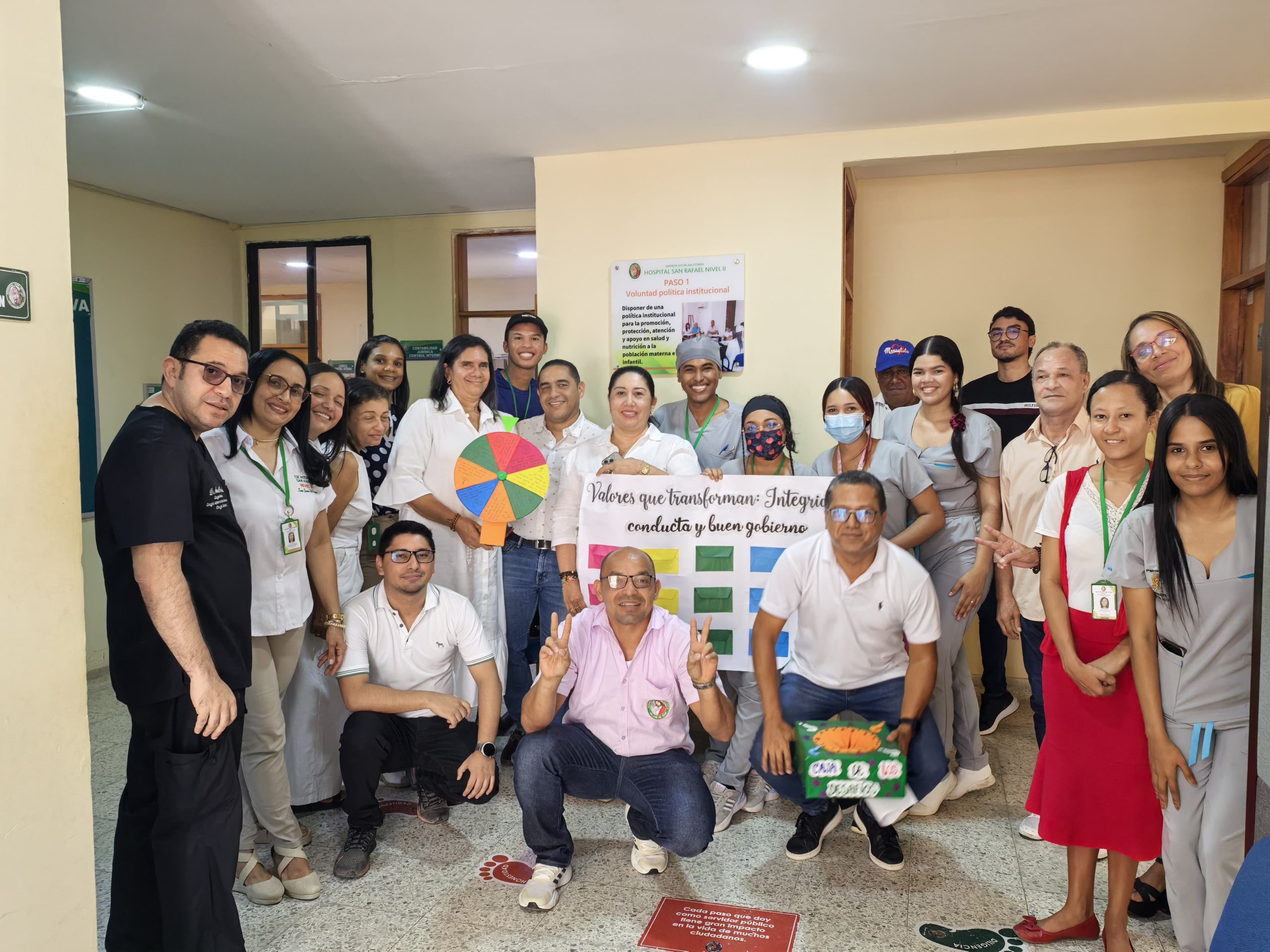 SOCIALIZACIÓN DEL CÓDIGO DE INTEGRIDAD Y CÓDIGO DE CONDUCTA Y BUEN GOBIERNO EN LA E.S.E HOSPITAL SAN RAFAEL NIVEL II