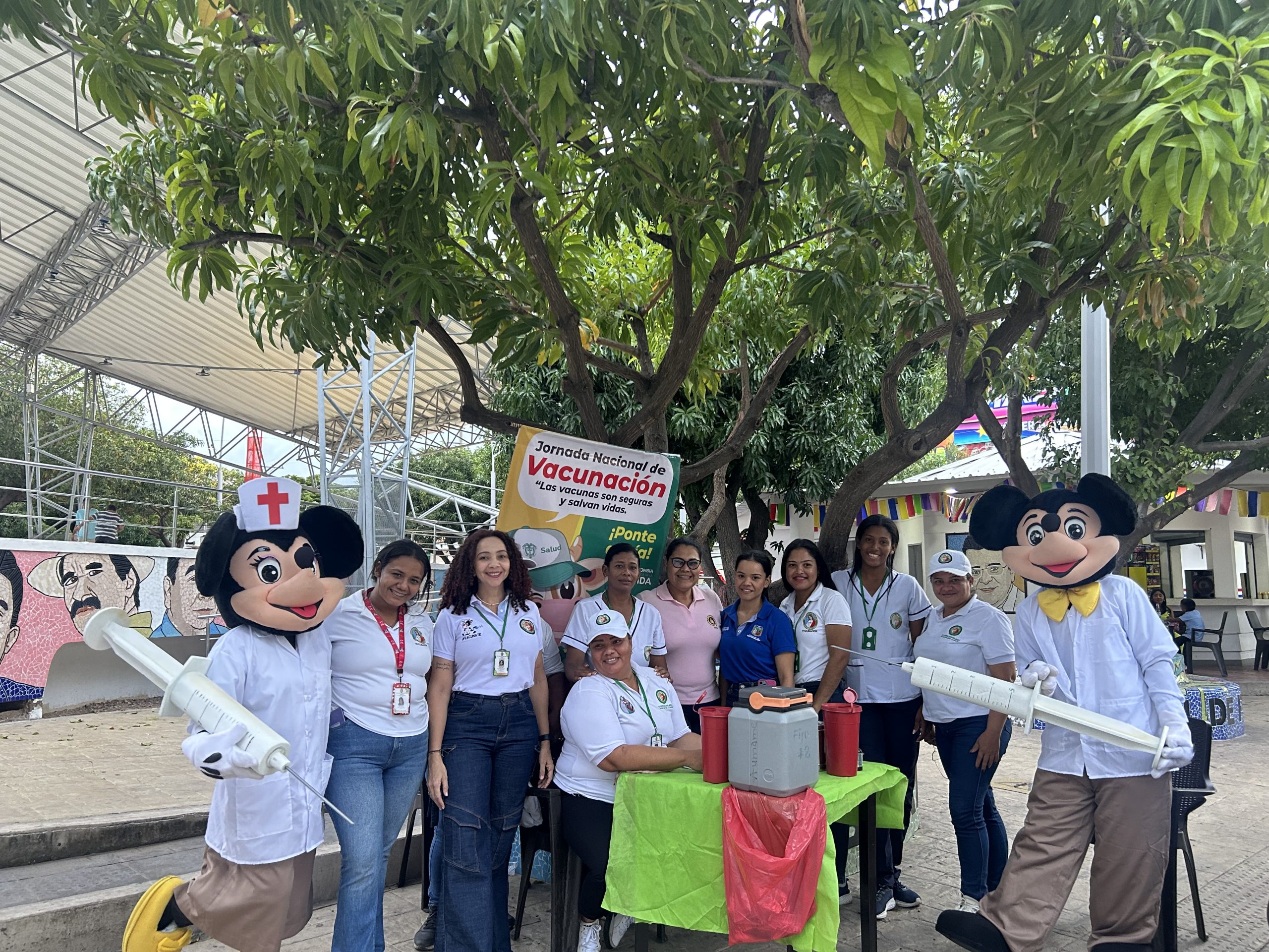 FINALIZÓ CON ÉXITO LA TERCERA JORNADA NACIONAL DE VACUNACIÓN EN SAN JUAN DEL CESAR