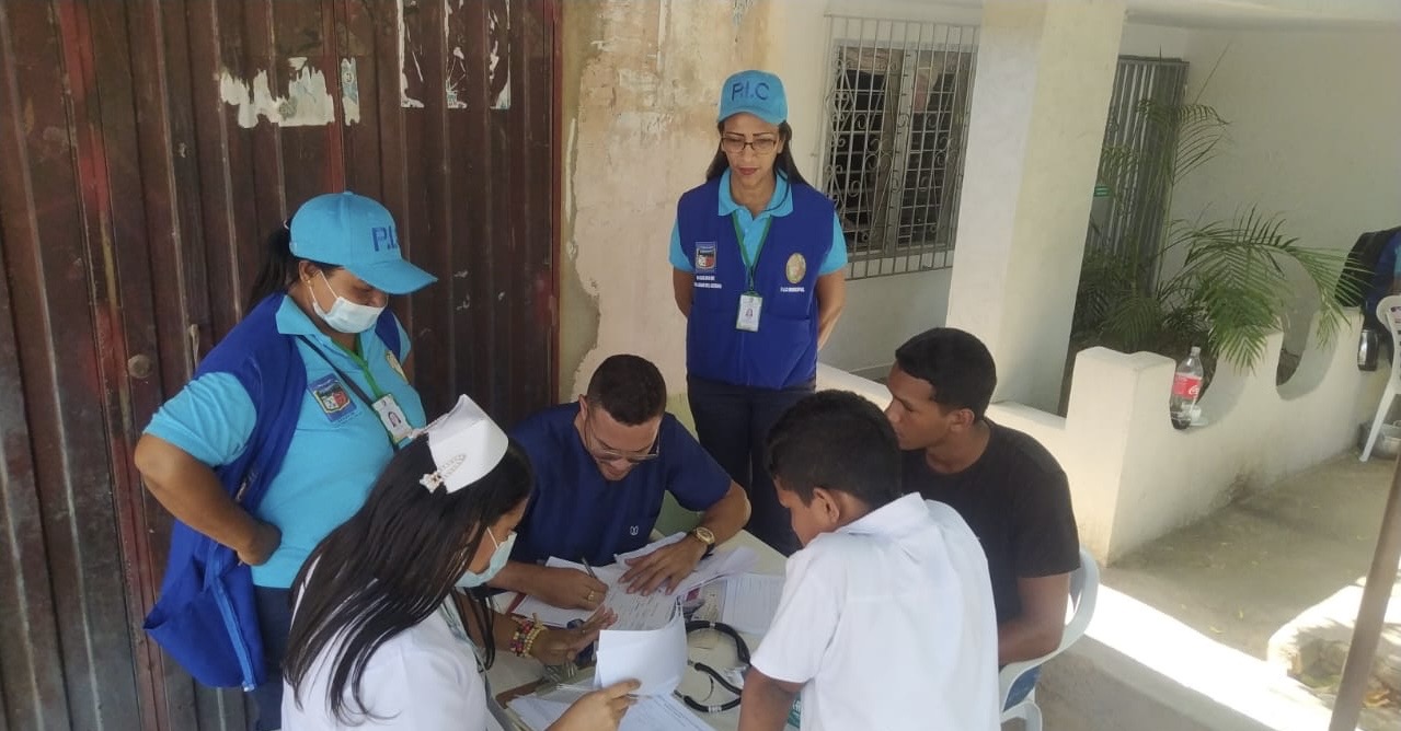 REALIZÓ JORNADA DE SALUD EN EL BARRIO 16 DE JULIO